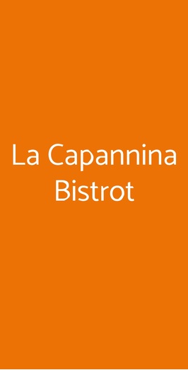 La Capannina Bistrot, Firenze