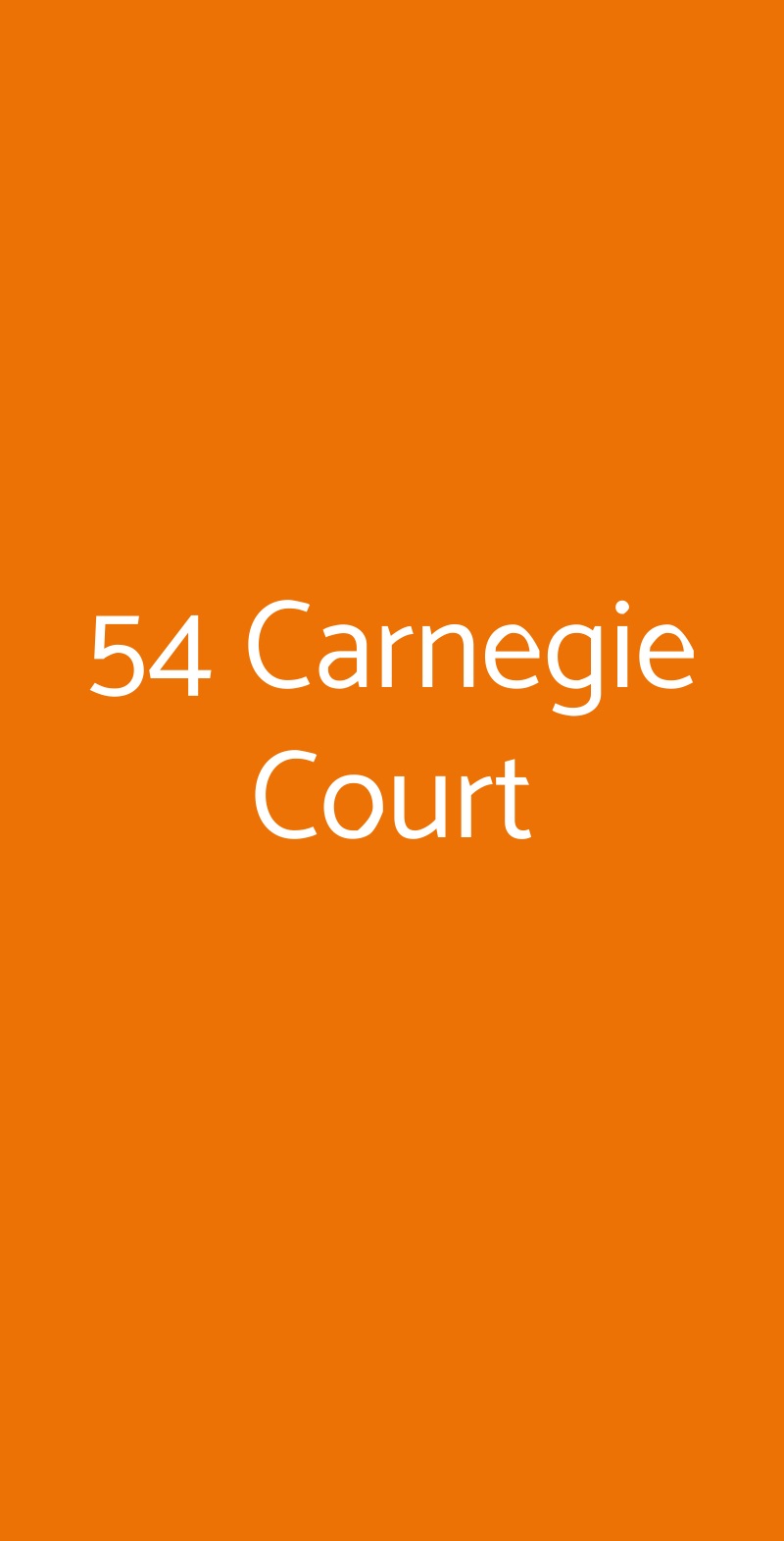 54 Carnegie Court Carrara menù 1 pagina
