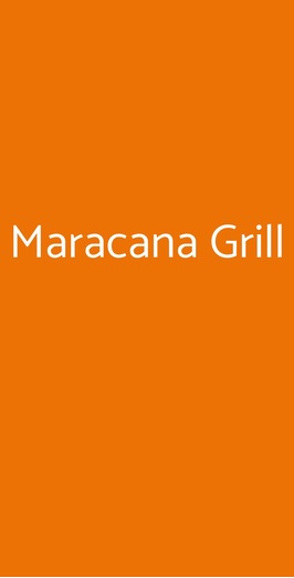 Maracana Grill, Firenze