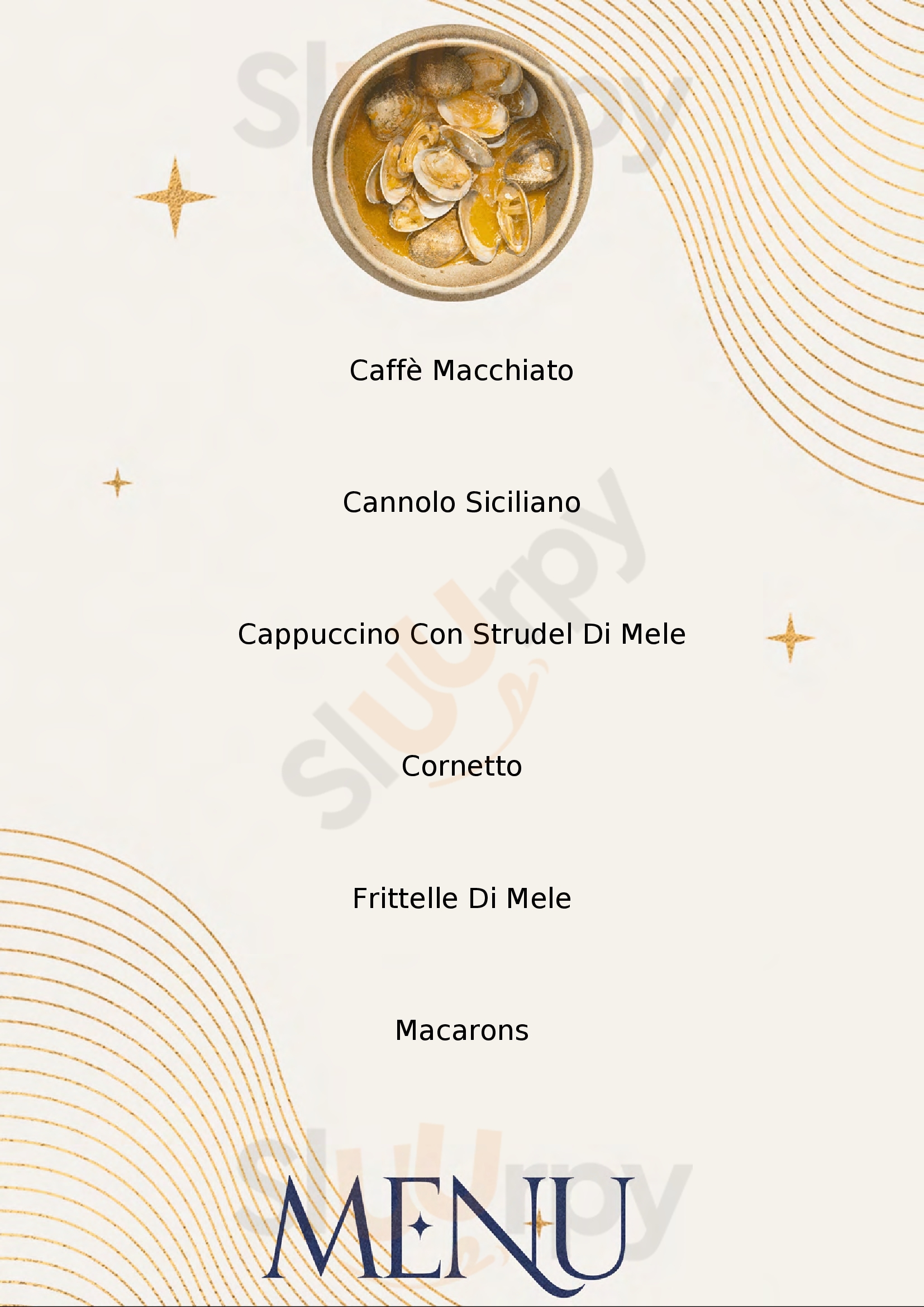 Caffè Pasticceria Roma Malè menù 1 pagina