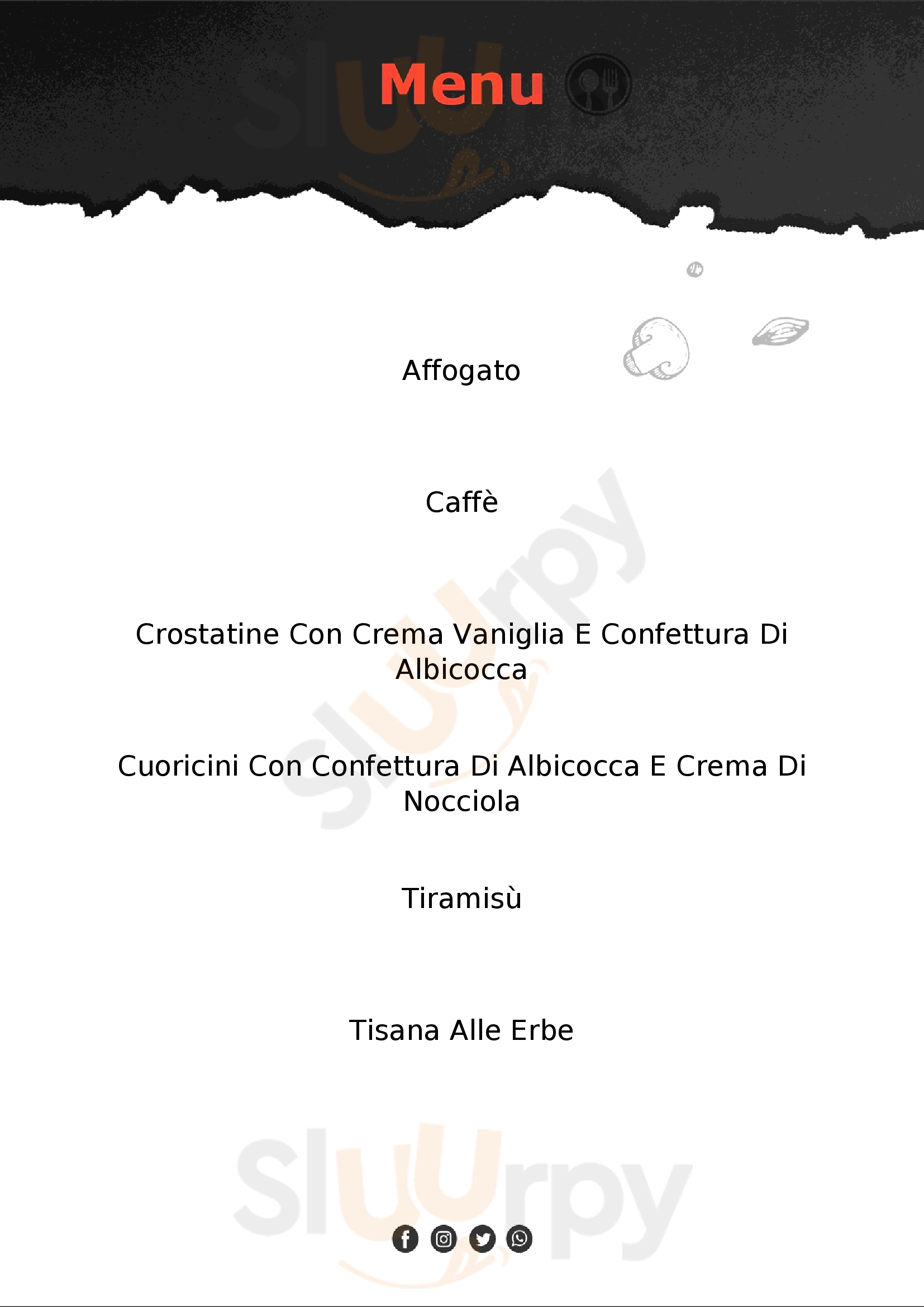 Jep Deko Cafe Campo Tures menù 1 pagina