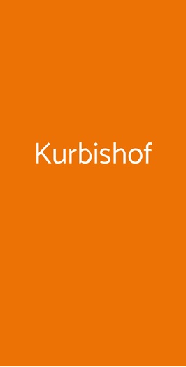 Kurbishof