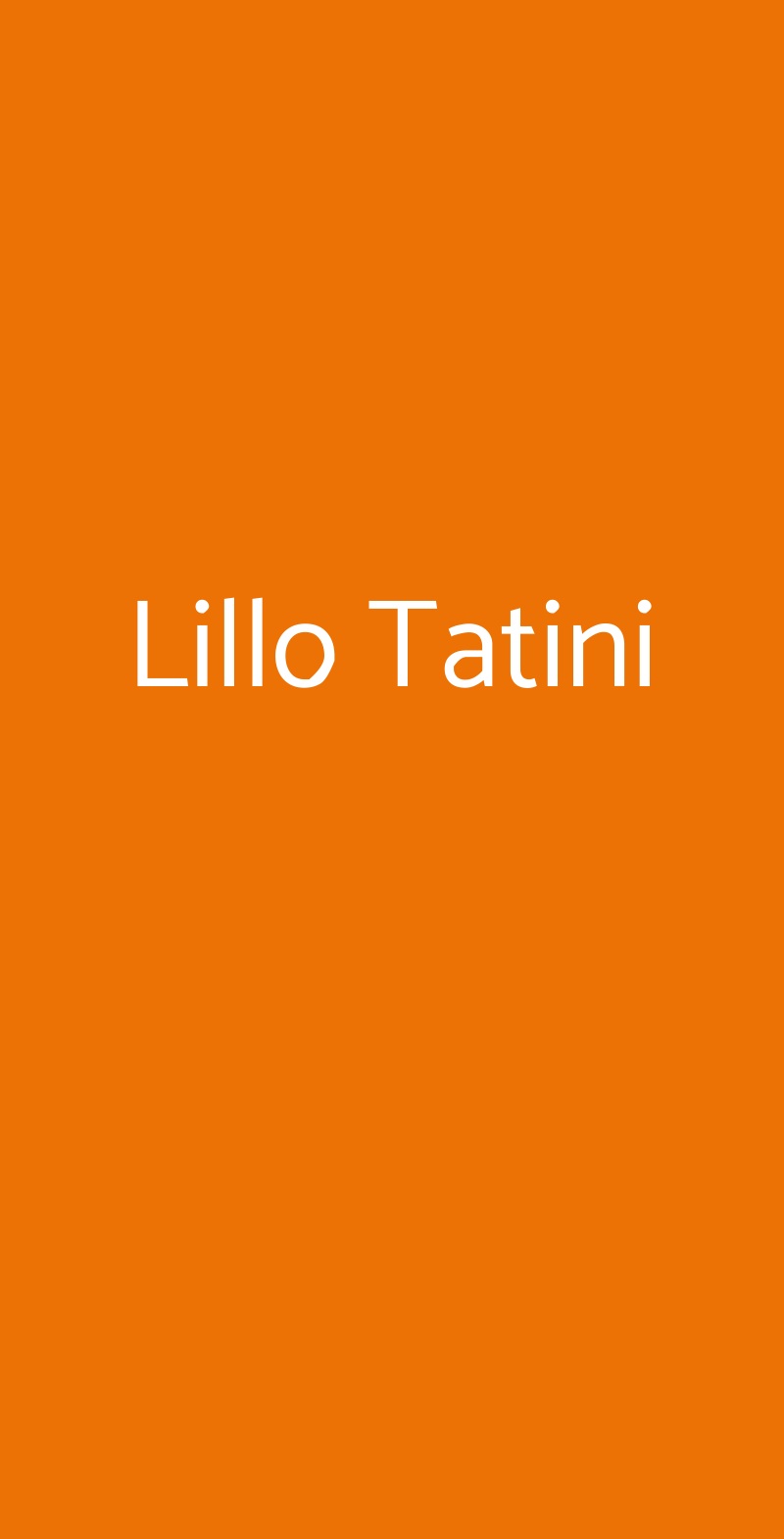 Lillo Tatini Panicale menù 1 pagina