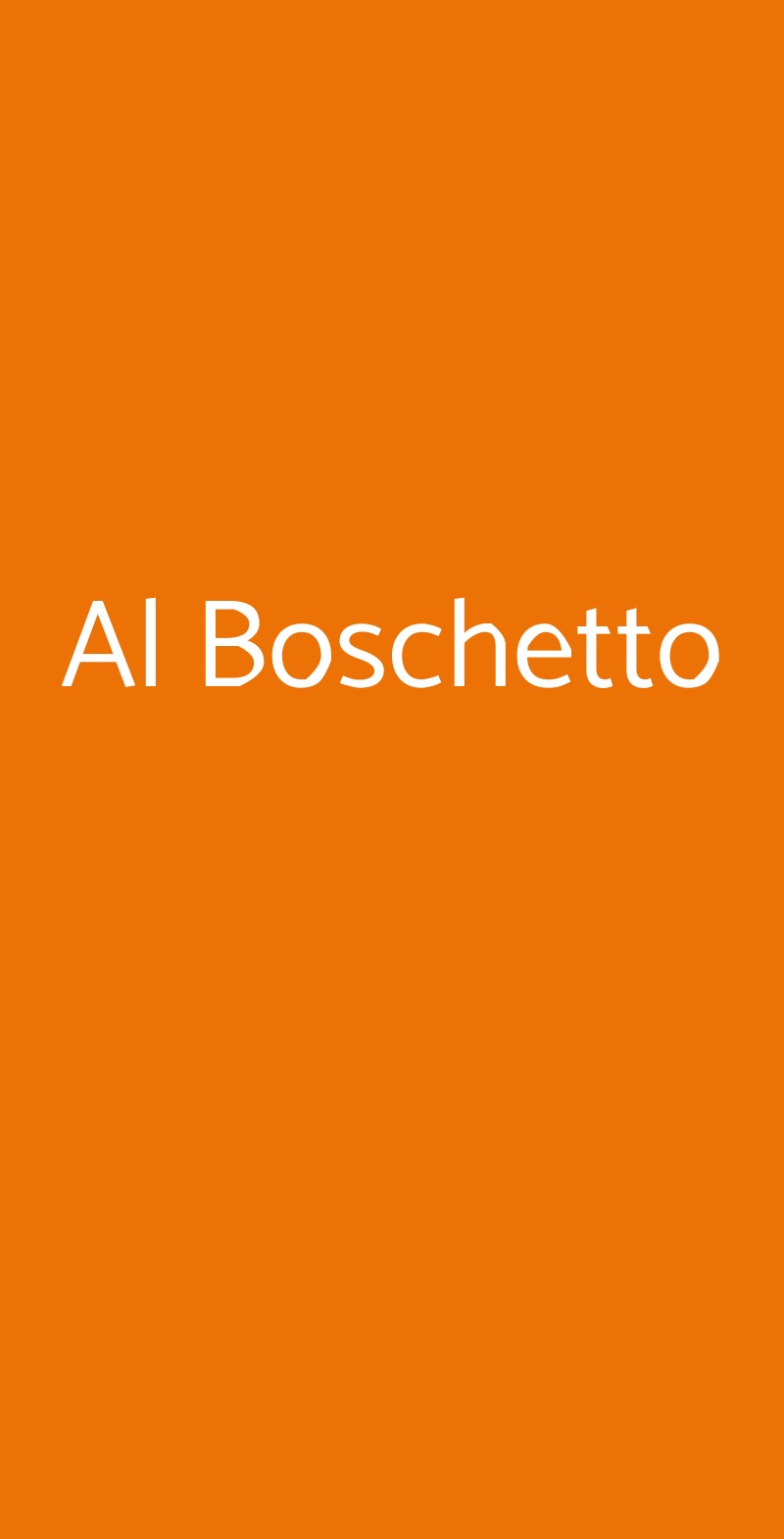 Al Boschetto, Barile