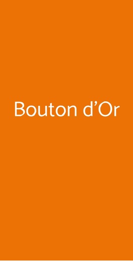 Bouton D'or, Cogne