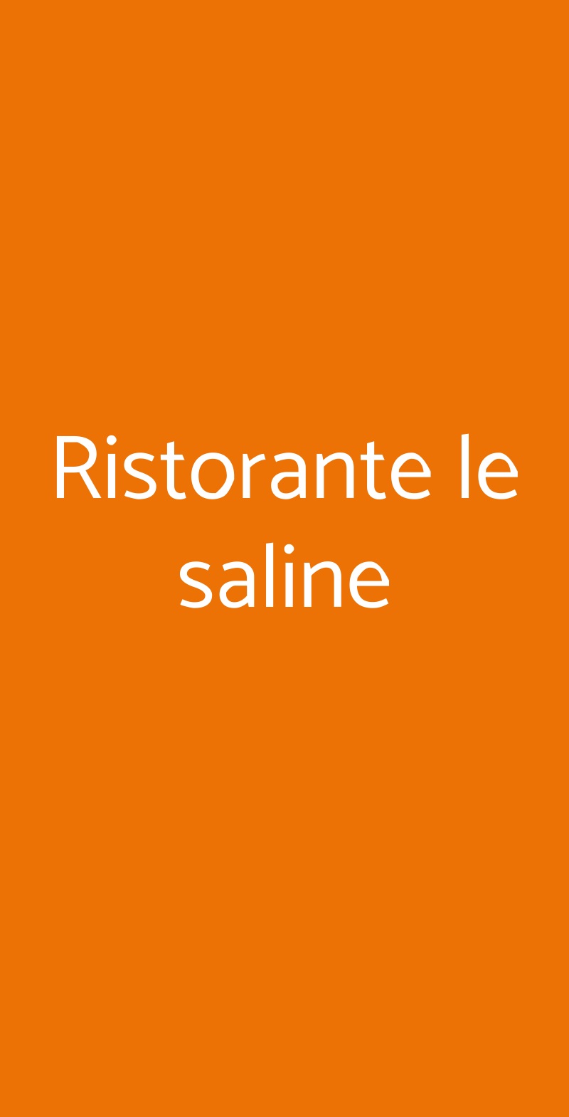 Ristorante Le Saline, Chioggia