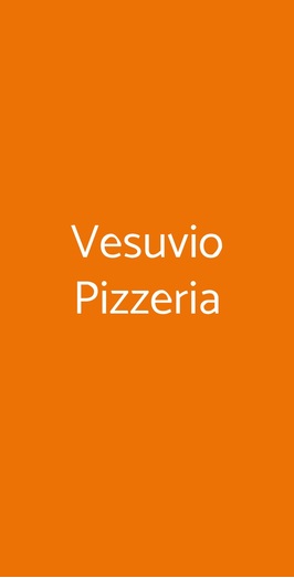 Vesuvio Pizzeria, Vicenza