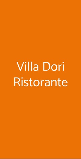 Villa Dori Ristorante, Venezia