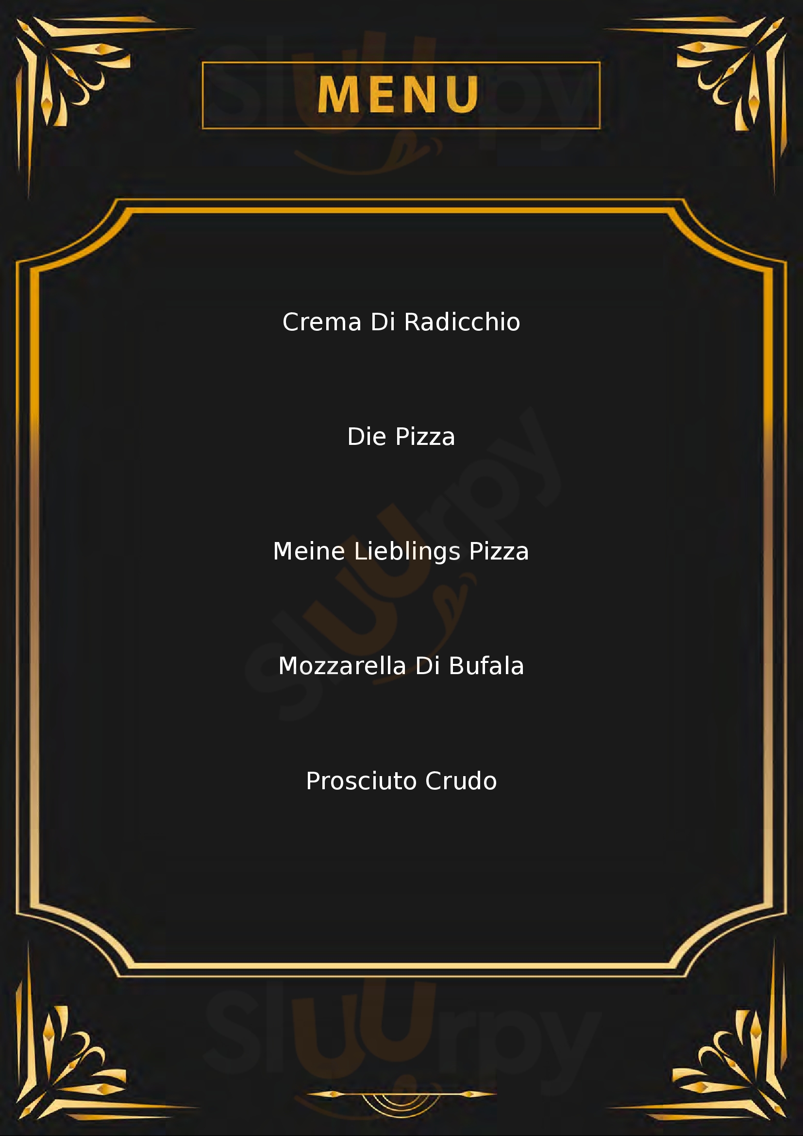 Boutique della pizza Romano d'Ezzelino menù 1 pagina