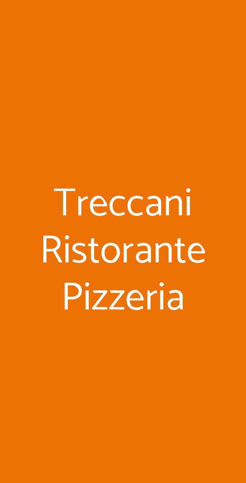 Treccani  Ristorante Pizzeria Malcesine menù 1 pagina