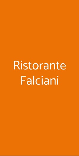 Ristorante Falciani, Venezia