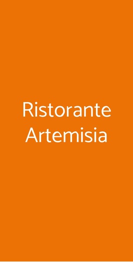 Ristorante Artemisia, Venezia