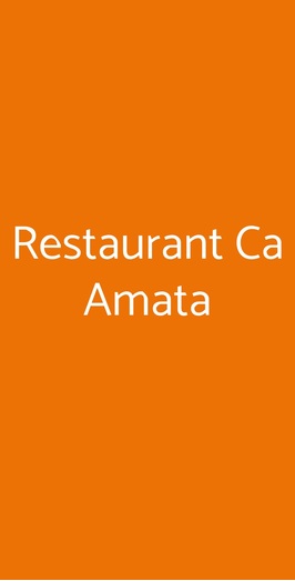 Restaurant Ca Amata, Castelfranco Veneto