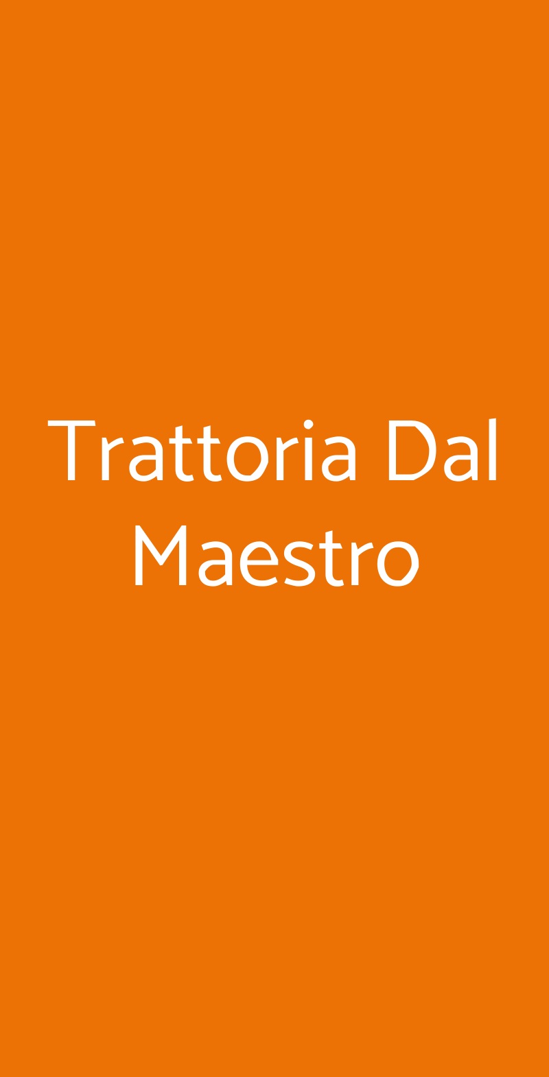 Trattoria Dal Maestro, Sant'Ambrogio di Valpolicella