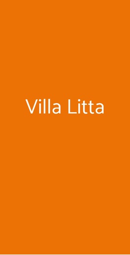 Villa Litta, Milano