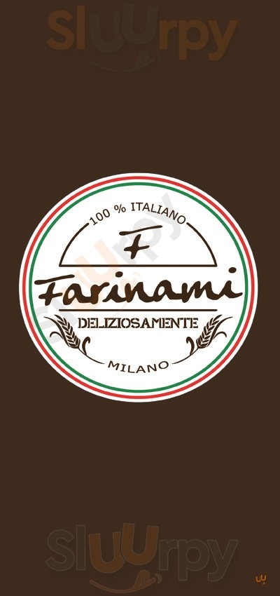 Farinami Bicocca Milano menù 1 pagina