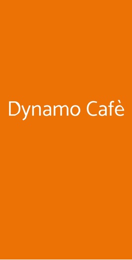 Dynamo Cafè