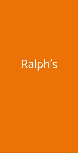 Ralph's, Milano