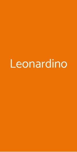 Leonardino, Milano