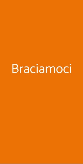 Braciamoci