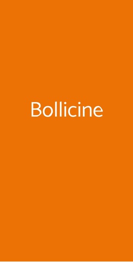 Bollicine