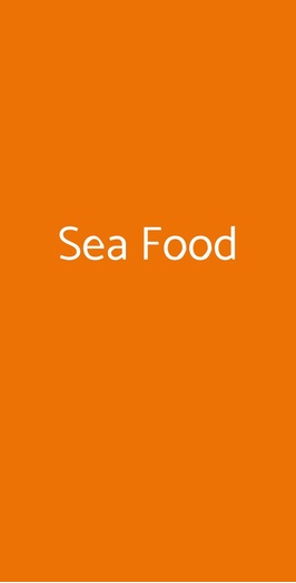 Sea Food, Milano