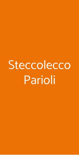 Steccolecco Parioli, Roma