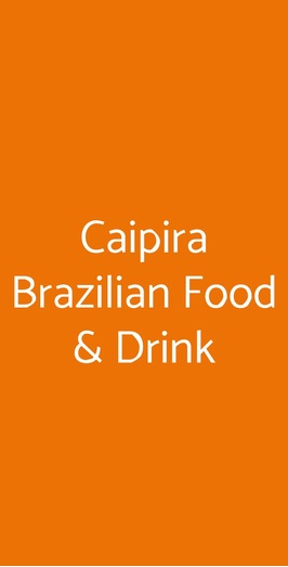 Caipira Brazilian Food & Drink, Campobasso
