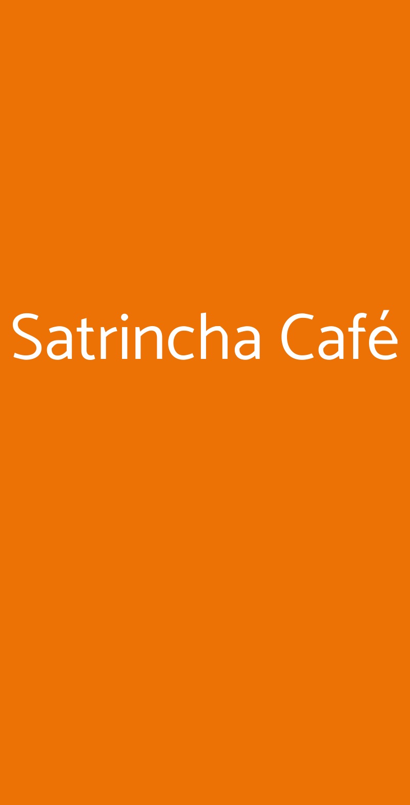 Satrincha Café, Bettola-Zeloforamagno