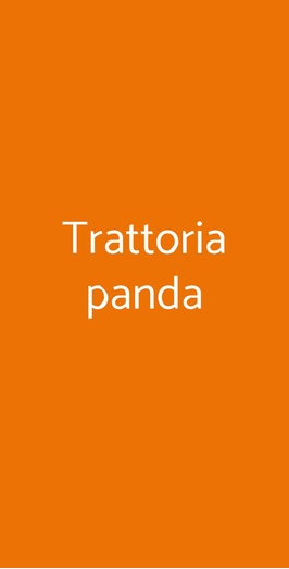 Trattoria Panda, Venezia