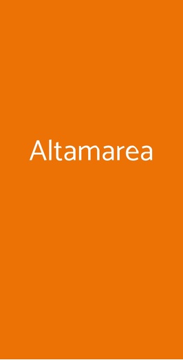 Altamarea, Cinisello Balsamo