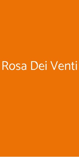 Rosa Dei Venti, Rubano