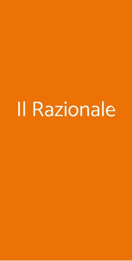 Il Razionale