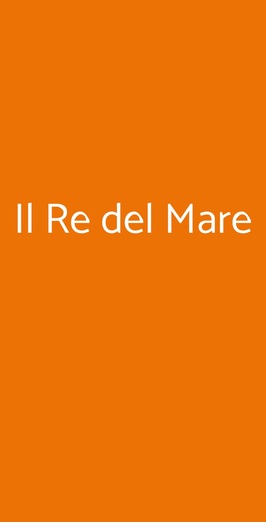 Il Re Del Mare, Torino
