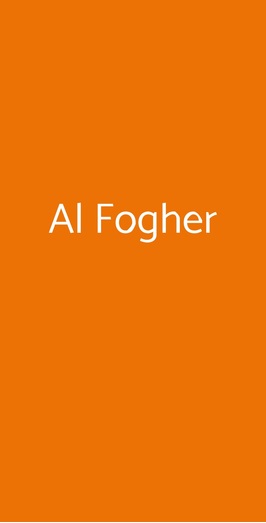 Al Fogher, Arzerini