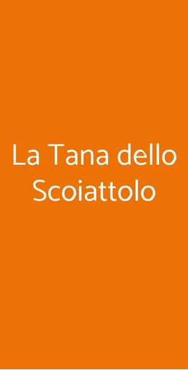 La Tana Dello Scoiattolo, Reggio Emilia