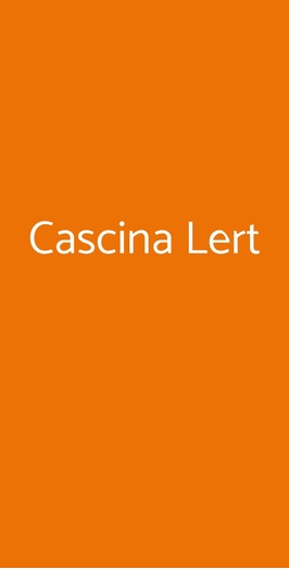 Cascina Lert, Marone