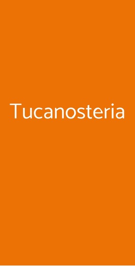 Tucanosteria