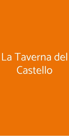 La Taverna Del Castello, Fiuggi
