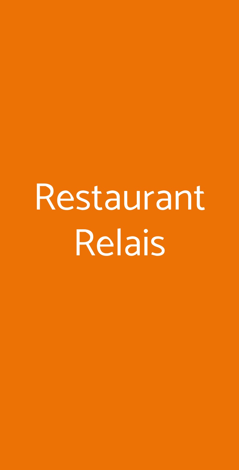 Restaurant Relais Ala Di Stura menù 1 pagina