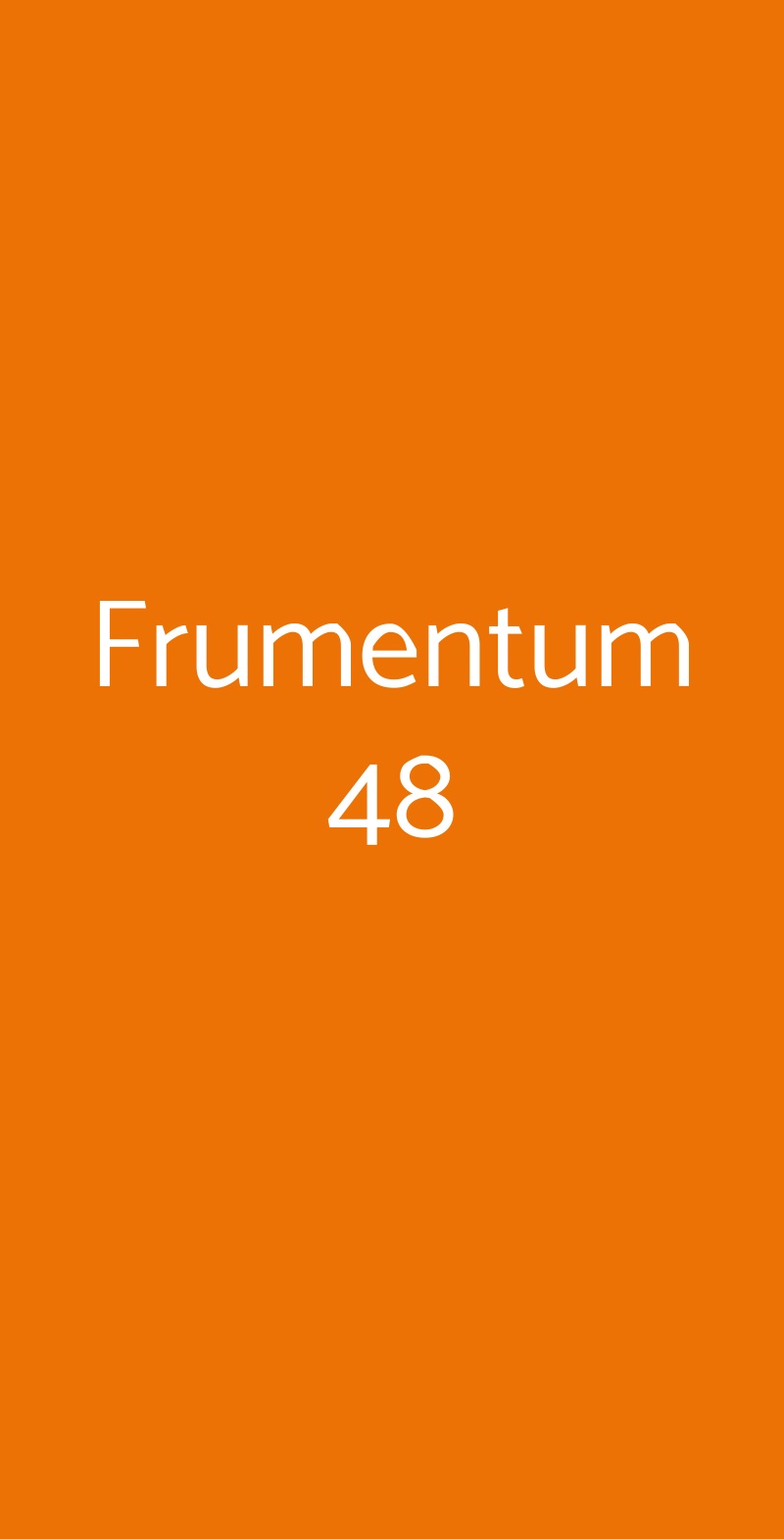 Frumentum 48, Roma