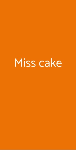 Miss Cake, Torino