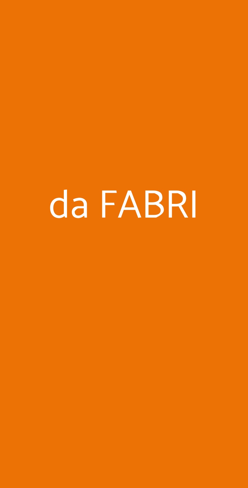 Da Fabri, Quarto Inferiore