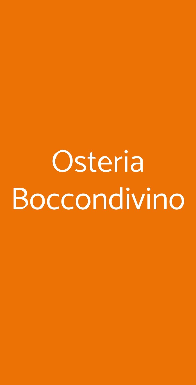 Osteria Boccondivino Livorno menù 1 pagina