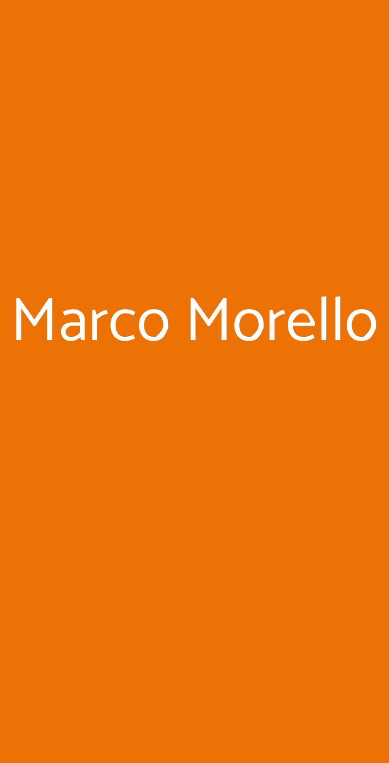 Marco Morello Leni menù 1 pagina