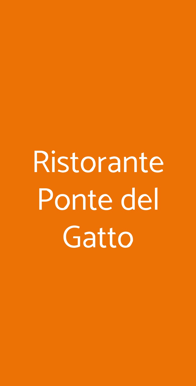 Ristorante Ponte Del Gatto, Gatteo