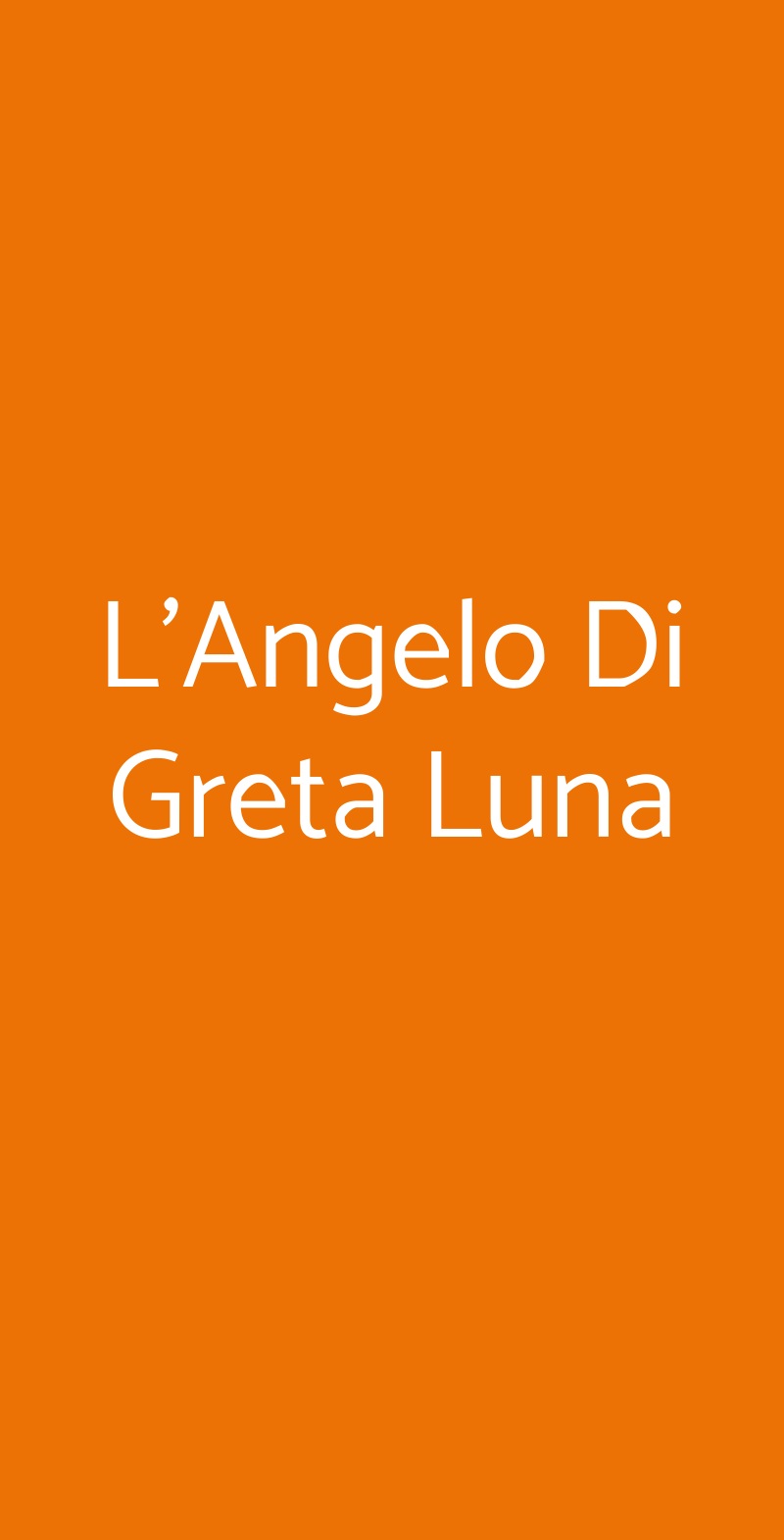 L'Angelo Di Greta Luna San Damiano d'Asti menù 1 pagina
