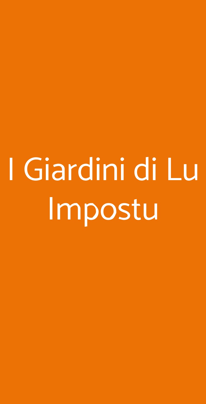 I Giardini Di Lu Impostu, San Teodoro