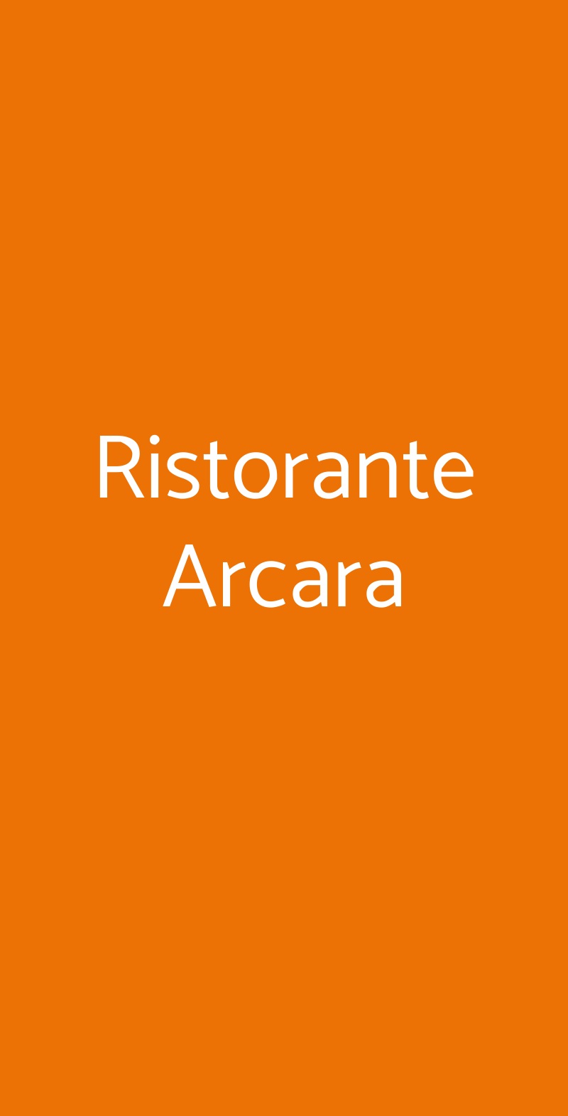 Ristorante Arcara, Cava De' Tirreni