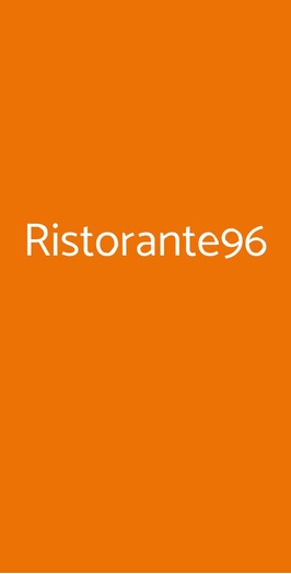 Ristorante96, Milano